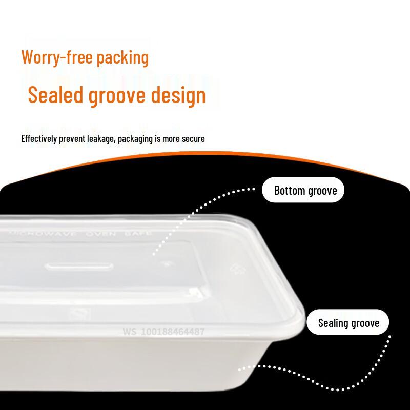 WS Disposable Microwavable Food Containers