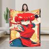 П-Чан Аниме Ranma 1/2 Пледы Комедия Манга Плюшевые Потрясающие Дышащие Пледы для Покрывала Весна Осень