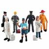 7 Pieces Character Figure Compact for Collectors, Young Children