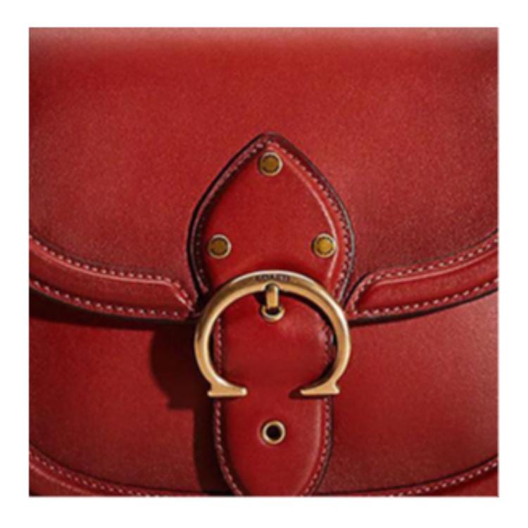 COACH Beat Leather Crossbody Bags Medium Women's Red CD006-B4SAR