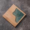 Подставка под стакан Art Coaster из свежего дерева, подставка под стакан, коврик для стола, нескользящий теплоизоляционный коврик для чашки, кухонные принадлежности, подставка под кофейную чашку