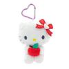 12cm Genuin Sanrio My Melody Kuromi Cinnamoroll Kt Cat Plush Toy Anime Stuffed Animals Keychains Small Pendant Backpack Hangings