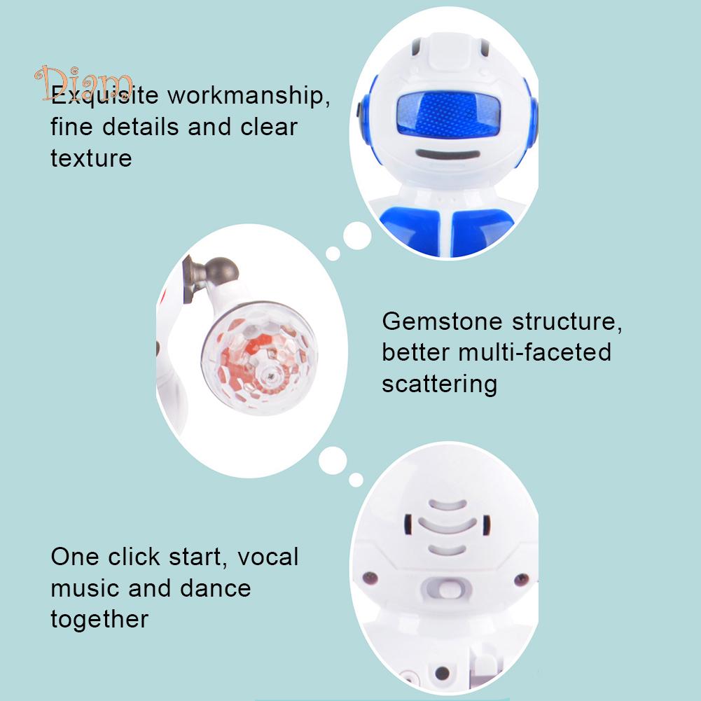 Электронный космический медвежонок, мигающий музыкальный робот, интерактивный детский игрушечный подарок для мальчиков