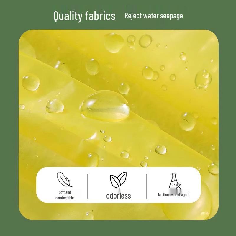 Детский и взрослый портативный водонепроницаемый пончо - Универсальный утолщенный дождевик для школы, путешествий и прогулок