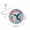 Beautiful Glass Bird Wall Decor for Home and Garden
