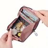 Unisex Japanese Style Concertina Multiple Card Slots Zipper Coin Large Capacity Wallet Small Case For Women Wallet Purse Wallet Small Wallet