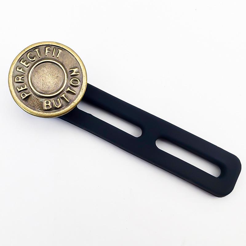 Регулируемая пуговица для расширения талии без гвоздя для мужских и женских джинсов