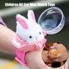 USB Charging Kapibala Watch Electric Toy 3D Cartoon Rabbit Racing Toys  for Children/Student Gift
