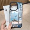 Blue Butterfly Ocean Waves For iPhone 17 16 Pro Max Air 13 12 Mini 14 15 Plus 11 PC+TPU Back Cover