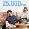 Powerbank 25000mAh USB-C USB-A 210W - black
