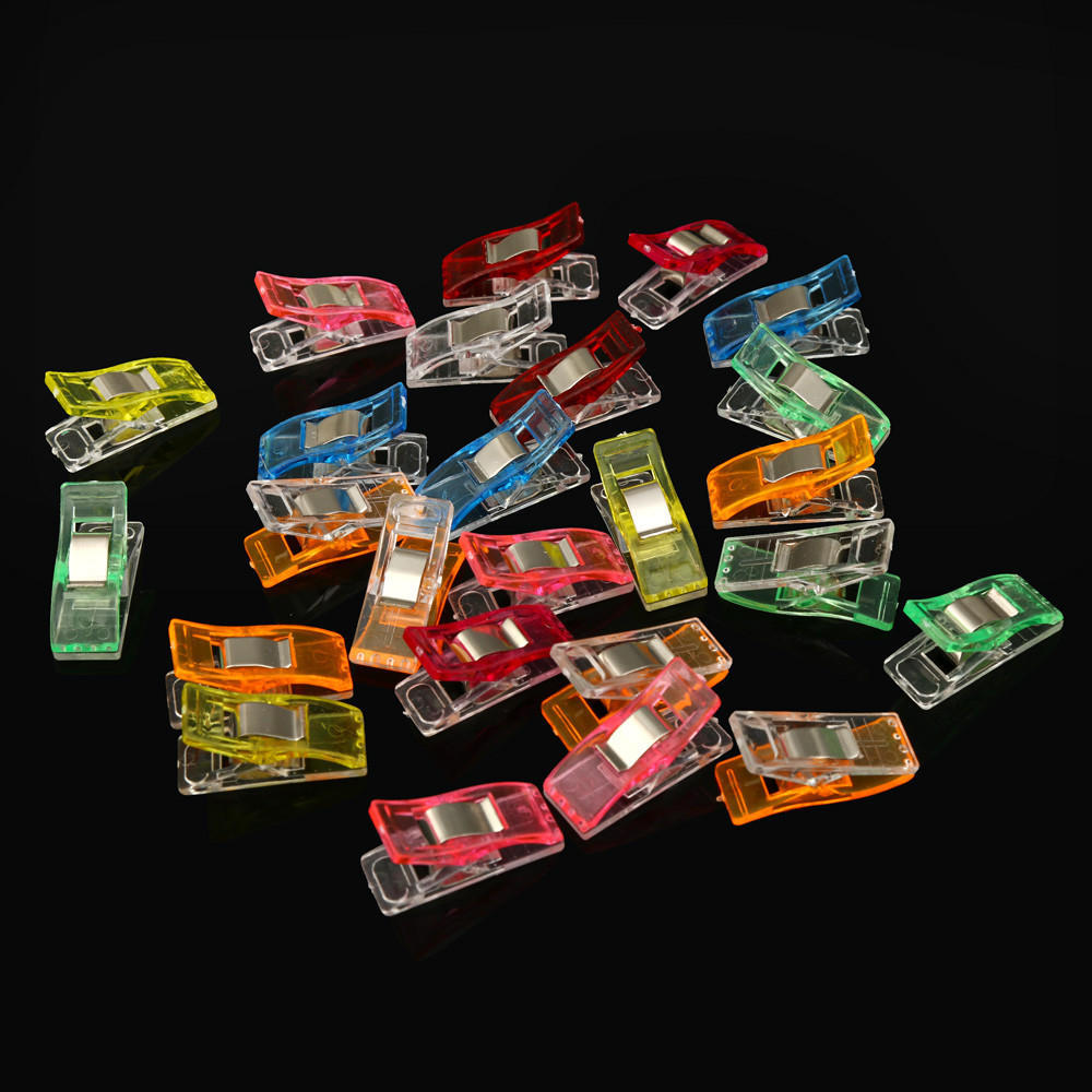 100 шт., пластиковые квилтеры, держащие чудо-зажимы, зажимы для шитья, ремесленные одеяла, переплет