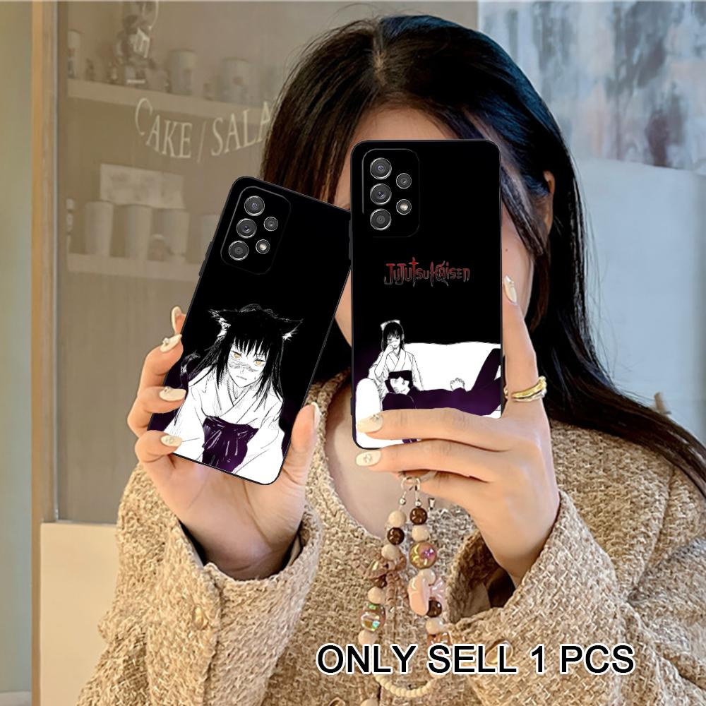 JJK Utahime Iori Матовый ТПУ Чехол для Мобильного Телефона для Samsung Galaxy A56 55 54 53 52 51 36 35 34 23 16 15 5G Цветная Крышка