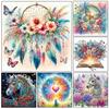 Handcrafted 5D Diy Cartoon Animal Flower Diamond Painting Kit Water Diamond Cross Embroidery Diamond Mosaic Home Decoration