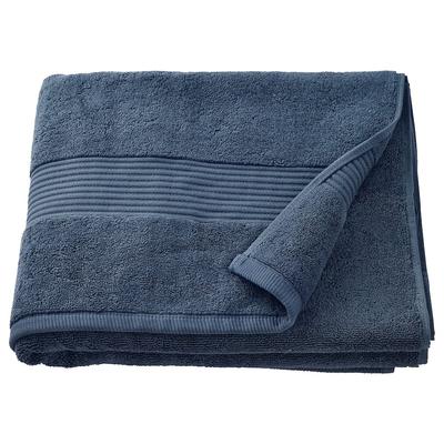Банное полотенце темно-синее, FREDRIKSJON Bath Towel Dark Blue,