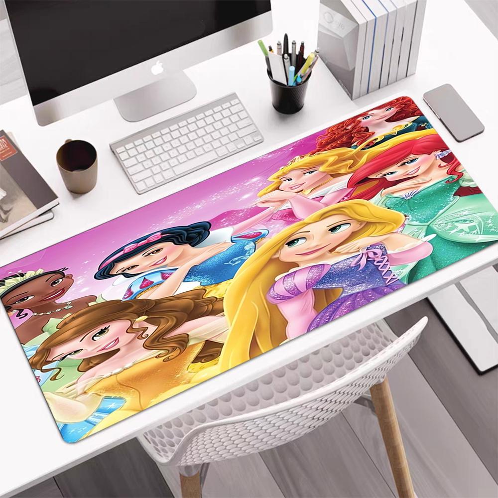 Princess Theme Mouse Pad, Non Slip Rubber Base, Multifunctional Office & Home Decor, Perfect for Workspace Personalization.