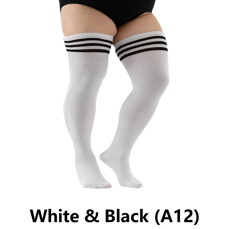 Эластичные гольфы больших размеров, большие носки до бедра, длинные носки XXXL, женские носки, гетры