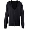 Womens/Ladies Cotton Acrylic V Neck Cardigan