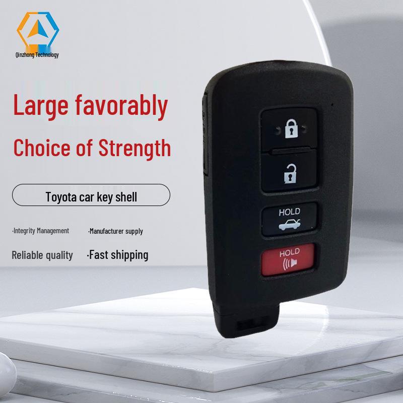 4-Button Smart Key Shell for Toyota Remote