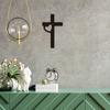 1 шт. Крест Знак Вдохновляющий Металлический Настенный Арт Религиозный Настенный Декор Воскресение Настенный Подвесной Идеальный Подарок Христианской Веры