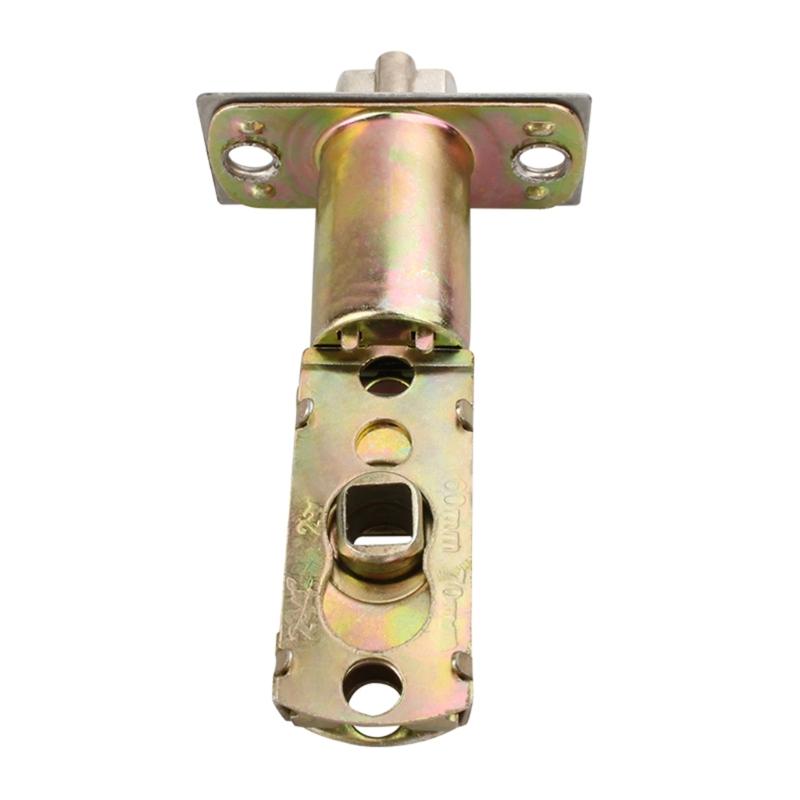 Прочные материалы из сплава Zines Защелки для дверного замка 60/70 мм Портативный аксессуар для рычагов ручек с регулируемой конструкцией