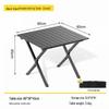 Outdoor Folding Roll-Up Camping Table