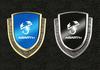 car stickers 3D metal accsesories auto accessory for abarth 695 595 500 competizione