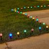Уличная светодиодная гирлянда на солнечной батарее, пузырьковые шары, садовые светильники, газонные светильники, светильники для патио, светильники для коридора, свадебные украшения
