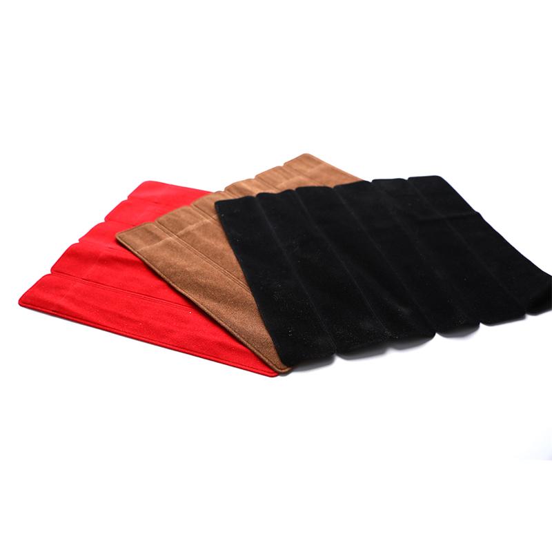 10 шт. бархатный чехол для перьевой ручки, чехол для одного карандаша, ретро-чехол для ручки