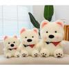 Adorable West Highland Terrier Plush Toy Soft Dog Stuffed Animal Perfect Birthday Gift
