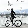 Mens Womens Quick-Dry Cycling Jersey Long Sleeve Breathable Road Bike Top Ride