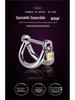 Openable Stainless Steel Handcuffs: Detachable Kinky Restraint Toy for Couples