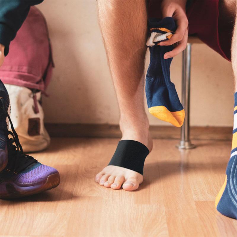 Ортопедическая поддержка свода стопы, легкий дышащий регулируемый компрессионный пояс, уход за ногами при боли