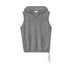 CS Spring/Summer New Women's Clothing Standard Edition Type Wool Blend Sleeveless Hoodie Vest 1267298