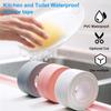 PVC Bathroom Kitchen Shower Sink Bath Sealing Strip Tape Caulk Strip Self Adhesive Waterproof Wall Sticker Sink Edge Tapes