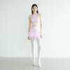 Leobyui Pink Satin Feather Skirt