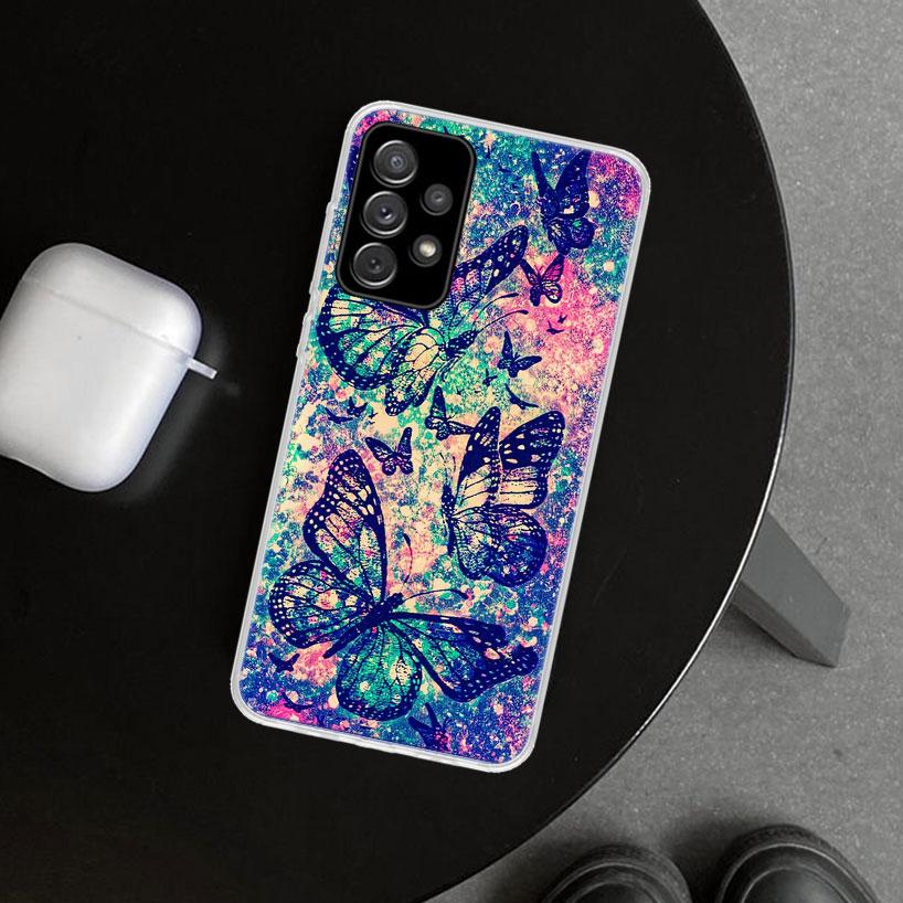 Мандала Подсолнух Мандала Чехол для телефона для Samsung Galaxy A12 A22 A32 A52 A72 A02S A51 A50S A31 A20S A10S Note 20 Ultra 10 P
