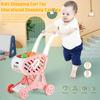 Kids Supermarket Shopping Cart Trolley Toy Children Pretend Play Toy Role-Playing Games Toddlers Christmas Birthday Gifts
