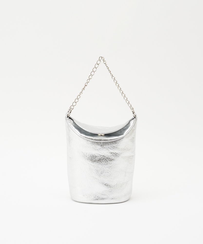 Мини-сумка на плечо с цепочкой RUZ1051122A0008 Бесплатный серебристый [Rashit] [Серебристый]