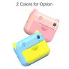 Cute Kids Instant Print Camera 1080P Digital Video Camera Dual Camera Lens 12MP 2.4 Inch LCD Screen