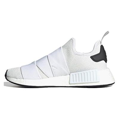 NMD_R1 Strap Белые Люцидно-синие Женские Кроссовки Облачно-белый Основной черный HQ4245