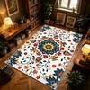 Retro Colorful Persian Carpet Living Room Decoration Large Area Rugs Soft Plush Non-slip Washable Bedroom Study Lounge Floor Mat