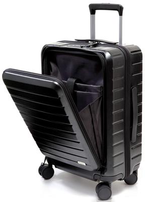 Carry Carry Front Can Hold Inch TSA S 35L [Evoon] Чемодан, Сумка, Кейс, Ручная кладь, Открытый, 15.6 ПК, Замок, Размер, (черный)