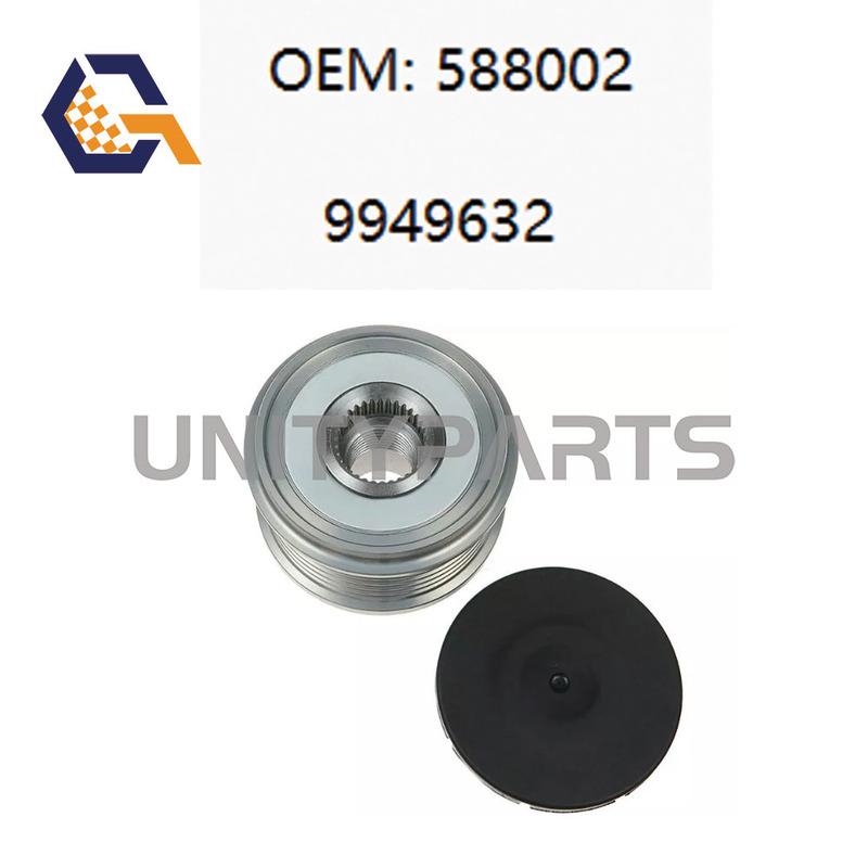 Overrunning Alternator Freewheel Clutch Pulley For Peugeot 206 207 307 C4 588002 9949632 Car Accessories