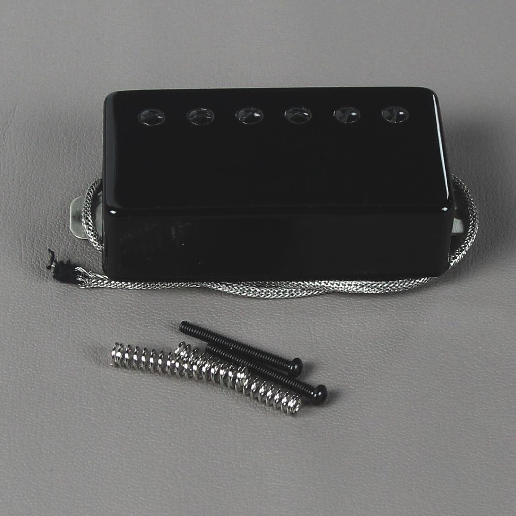 FLEOR 1 шт. Звукосниматель Humbucker Alnico 5 для гитары LP, для грифа или бриджа, Хром / Золото / Черный