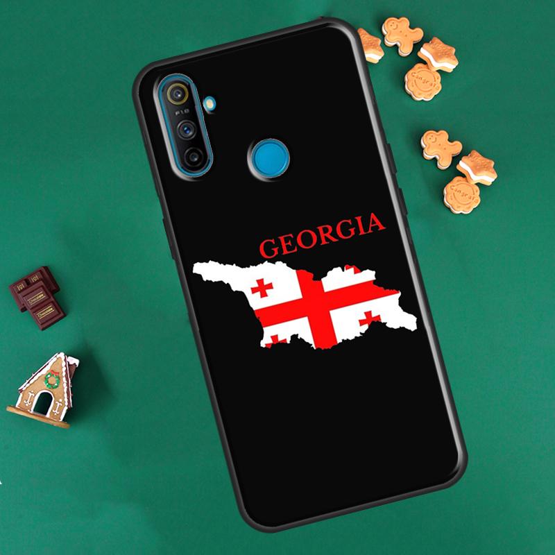 Флаг Грузии в стиле гранж для Realme GT Neo 2 7 8 Pro 8i 9i C3 C21, чехол для OnePlus 10 Pro 9 Pro Nord2 8T 9R