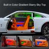 1:24 Rolls-Royce Spectre Streets Car Model Toy Sound Light Shock Absorption Starry Sky Top Vehicle Models Desktop Ornaments Gift