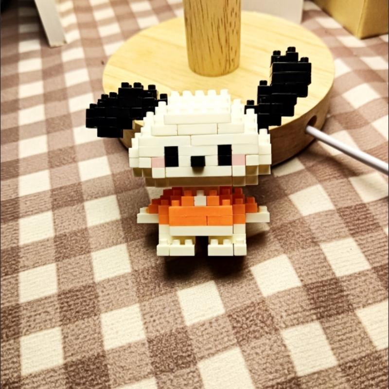 Дисней Аниме Мультфильм Конструктор Стич Микки Маус мини Экшн игрушка Фигурки Блоки Игрушки Кирпичики Сборные Игрушки Детские Подарки