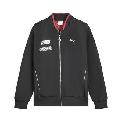 Puma Унисекс спортивная куртка T7 Черно-белая 636028-01