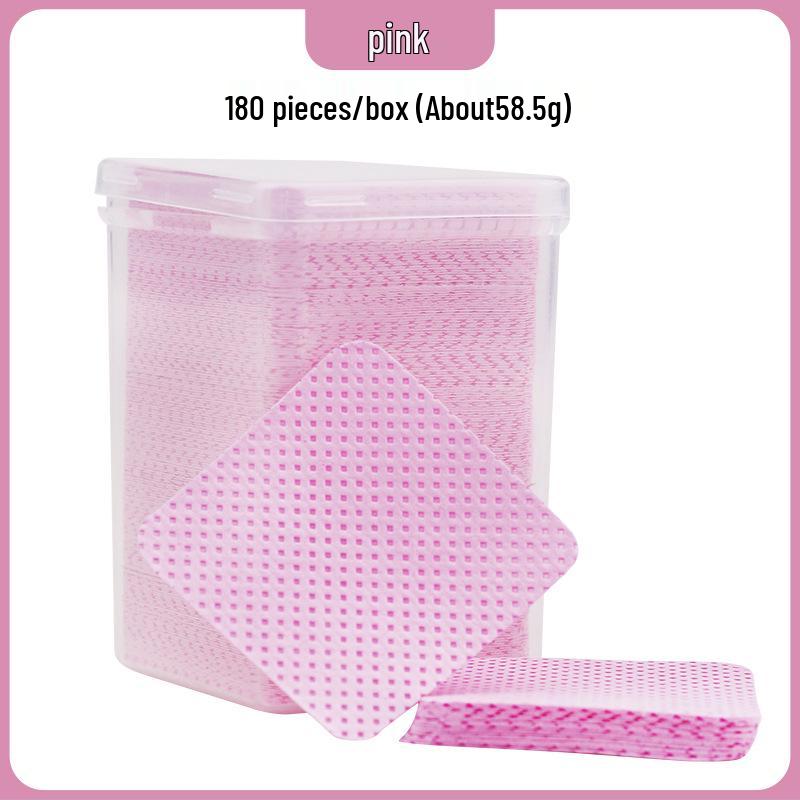 Безворсовые салфетки для очистки клея для нейл-арта и ресниц