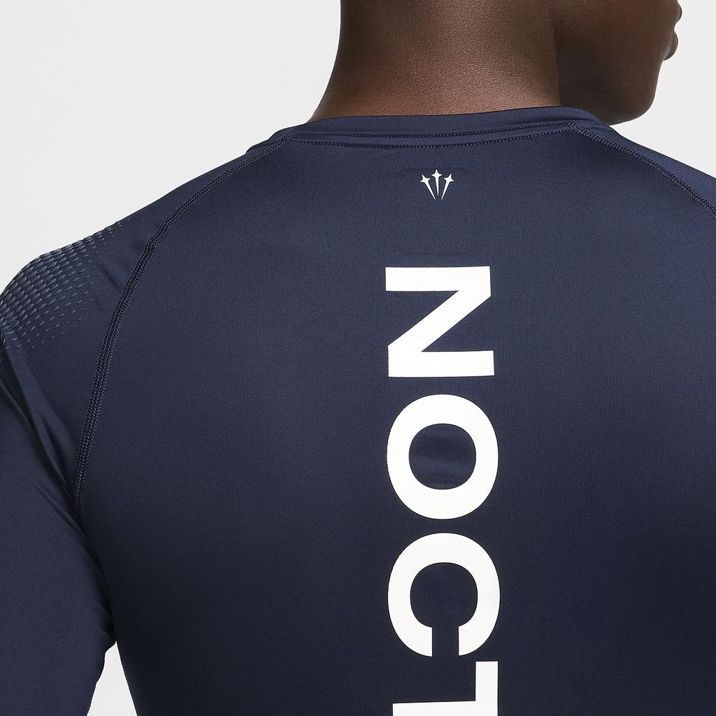 Nike X Drake Nocta Collection Ss24 Nrg футболка с длинным рукавом мужские топы синяя DN0001-419